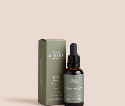 NAK Barber Beard & Face Elixir 30 ml