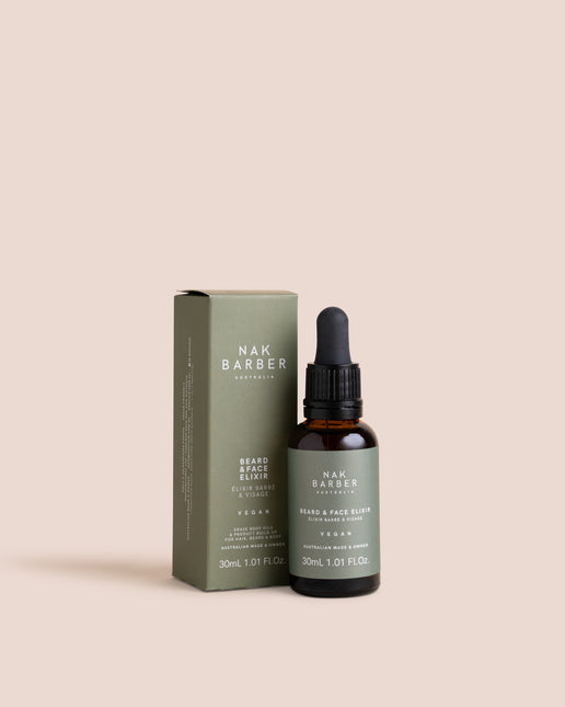 NAK Barber Beard & Face Elixir 30 ml