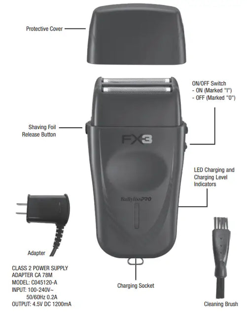 Babyliss Pro 4Artist FX3 Shaver