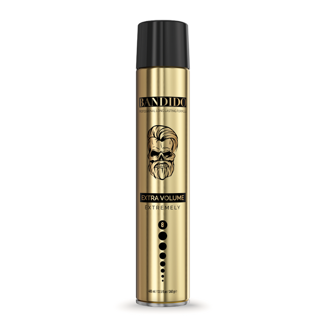 Bandido 02- Hair Spray Gold Extra Volume Extremely 400 ML