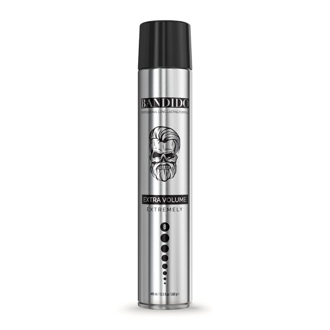 Bandido 03- Hair Spray Silver Extra Volume Extremely 400 ML