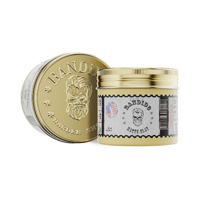 Bandido Matte Clay Pomade 125 ML Box (48 pcs in a box)
