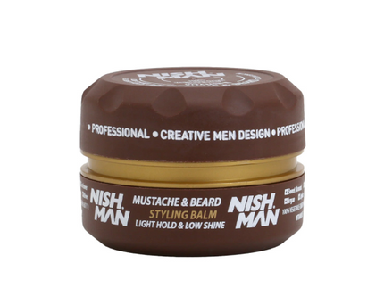 Beard & Mustache Styling Balm 100ml Nishman