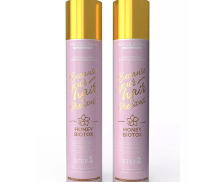 Brazilicious Biotox Honey  Keratineset 2x 1L