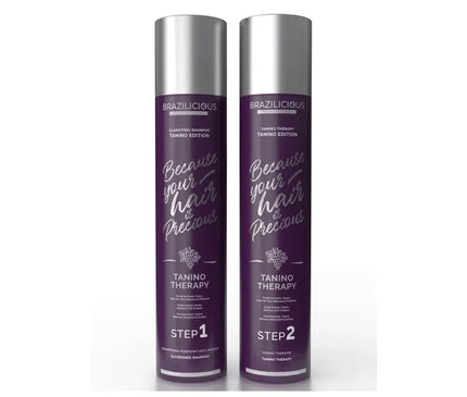 Brazilicious Tanino Therapy Keratine Behandeling Kit 2x 1000 ml
