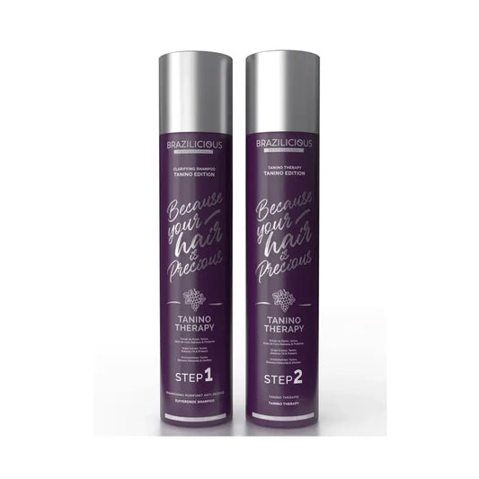 Brazilicious Tanino Therapy Keratine Behandeling Kit 2x 1000 ml