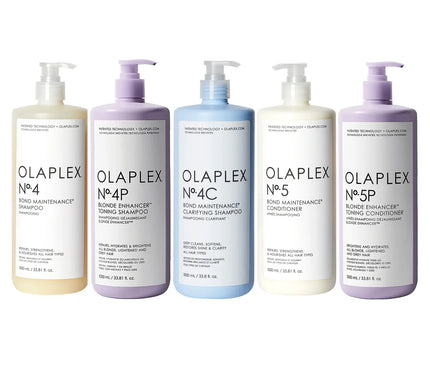 Olaplex Complete Liter Care Set No.4, No.4P, No.4C, No.5, No.5p 33.8oz / 1000ML