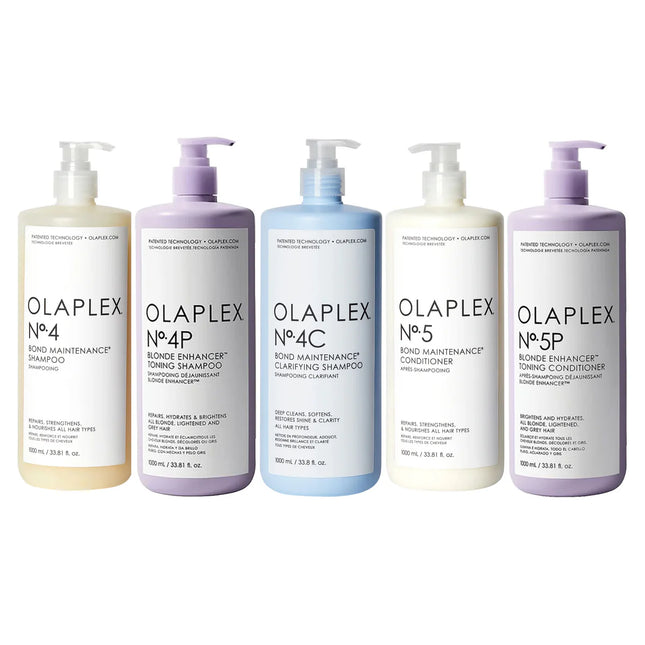 Olaplex Complete Liter Care Set No.4, No.4P, No.4C, No.5, No.5p 33.8oz / 1000ML
