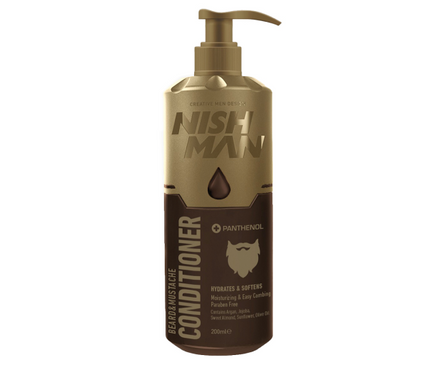 Condtioner Shampoo Beard and Mustache Care 200ml Nishman