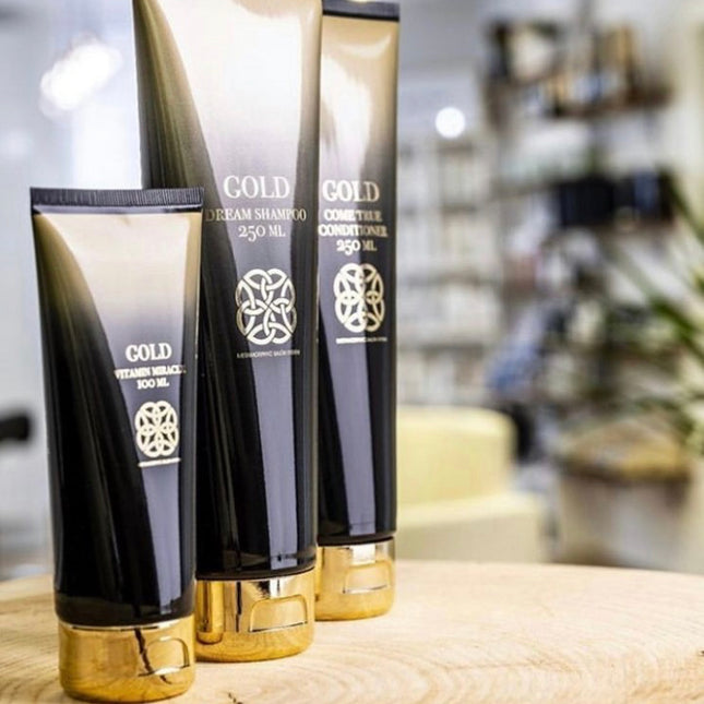 Gold Haircare Vitamin Miracle 100 ml &amp; Gold Come True Conditioner &amp; Gold Metamorphyc Dream Shampoo
