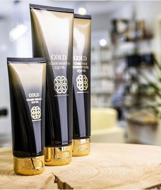 Gold Haircare Vitamin Miracle 100 ml &amp; Gold Come True Conditioner &amp; Gold Metamorphyc Dream Shampoo