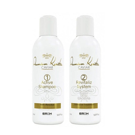 EM2H Premium Keratin Caviar Smoothing Set 2x 150 ml