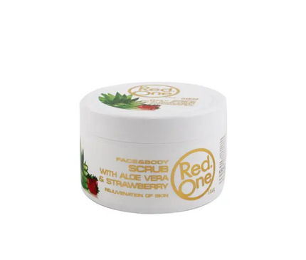 Facial Scrub- Aloe Vera- Strawberry 450ml