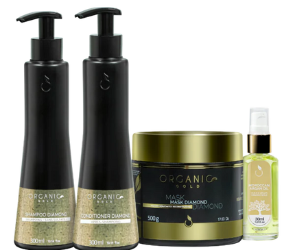 Organic Gold Diamond Home Care Set