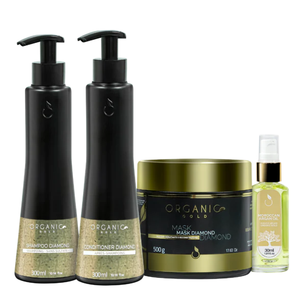 Organic Gold Diamond Home Care Set