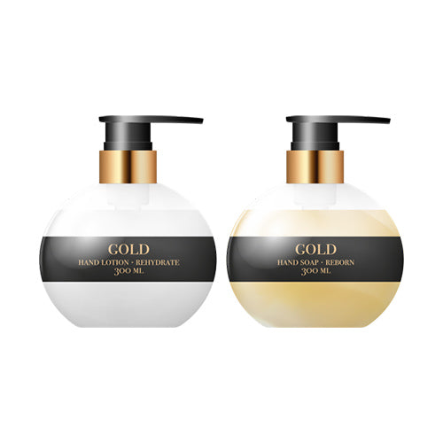 Gold Haircare Handzeep Reborn &amp; Handlotion Rehydrate 300ml