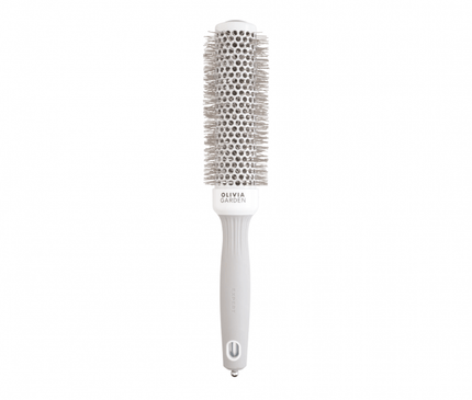 Olivia Garden Expert Blowout Speed Wavy Wit&Grijs 35mm