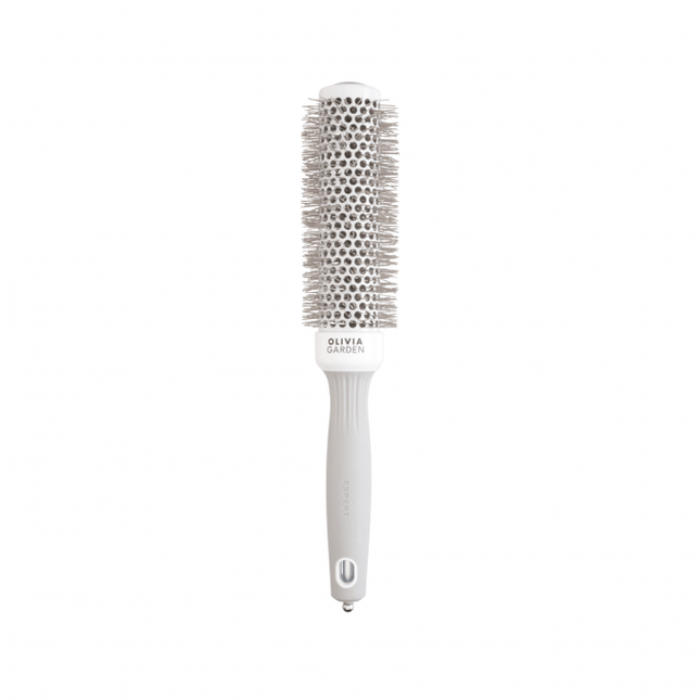 Olivia Garden Expert Blowout Speed Wavy Wit&Grijs 35mm