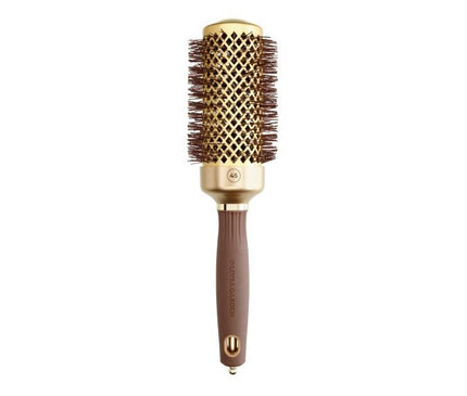 Olivia Garden Expert Blowout Shine Wavy Goud&Bruin 45mm