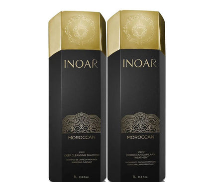 INOAR Moroccan Keratine Behandeling kit 2x 1000ml