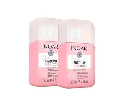 Inoar Brazilian Nano Proteïn Keratin kit 2x 250 ml