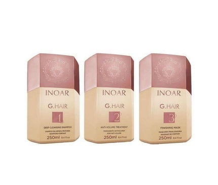 Inoar GHair keratine behandelingset 3x 250ml