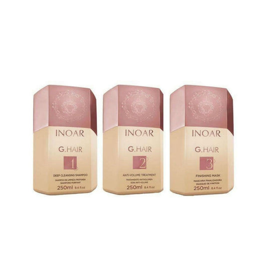 Inoar GHair keratine behandelingset 3x 250ml