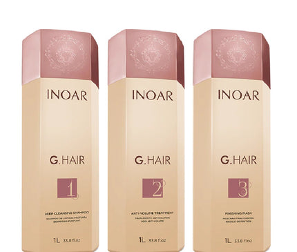 Inoar GHair keratine behandelingset 3x 1000ml