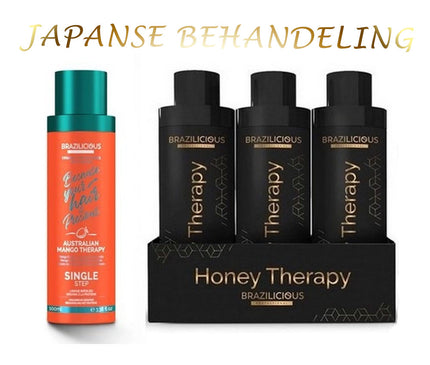 BraziliCious Keratineset Japanse Behandeling 4x 100ml