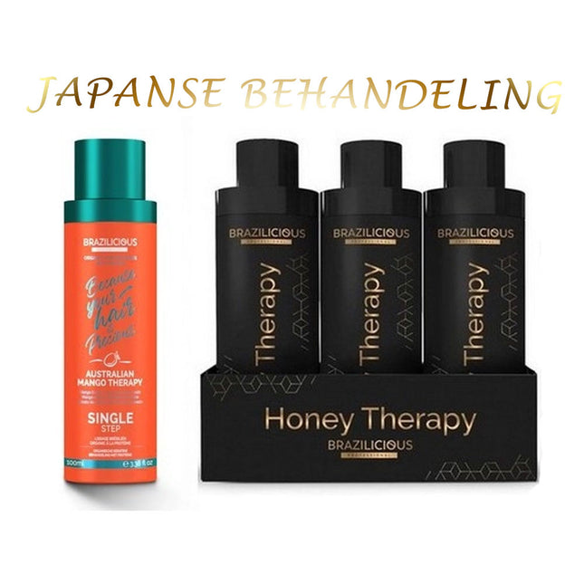 BraziliCious Keratineset Japanse Behandeling 4x 100ml