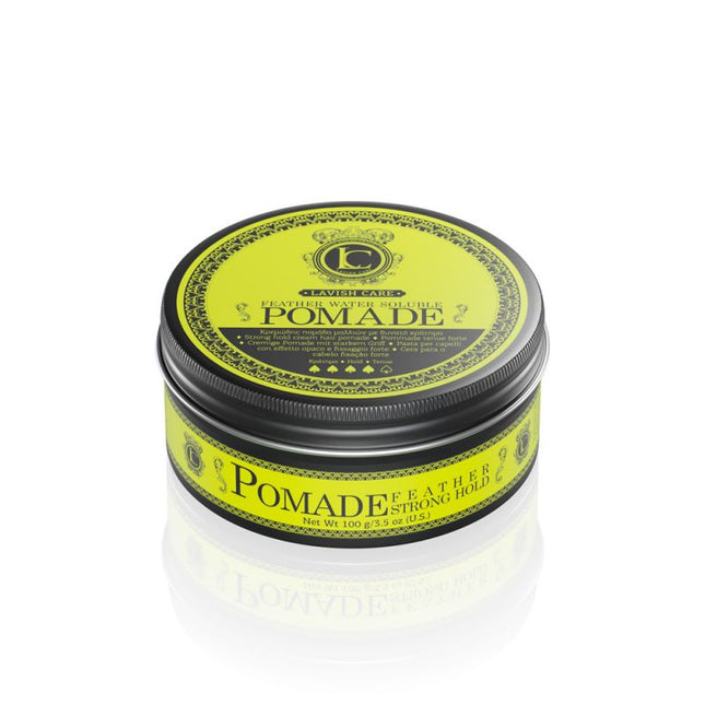 Lavish Care Pomade Feather Strong Hold Water Based – Sterke Fixatie & Natuurlijke Glans