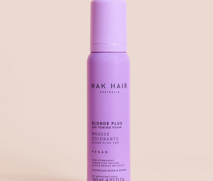 NAK Blonde Plus 10V Toning Foam 100g