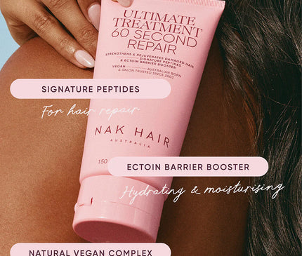NAK Hair Ultimate treatment- 60 sec. repair