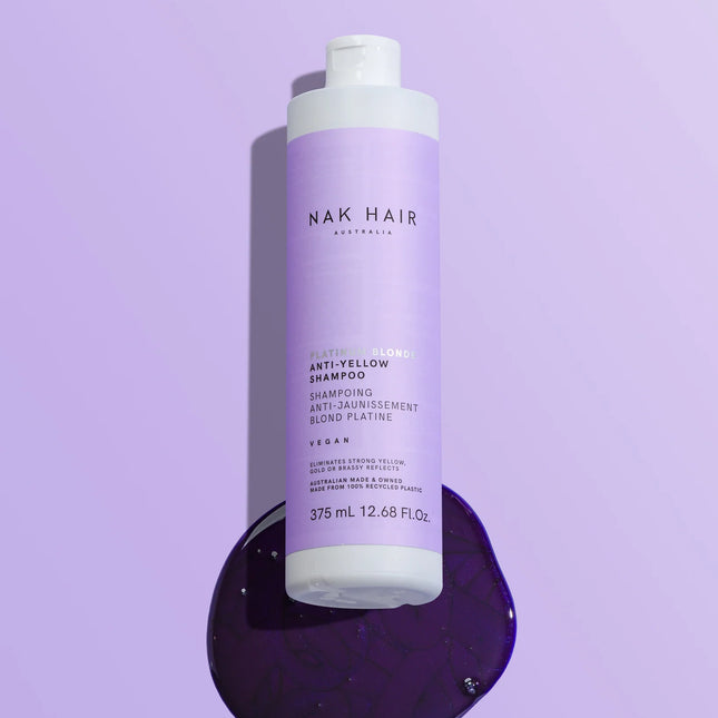 NAK Platinum Blonde Anti Yelloz Shampoo 375 ML