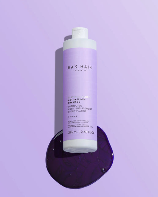 NAK Platinum Blonde Anti Yelloz Shampoo 375 ML