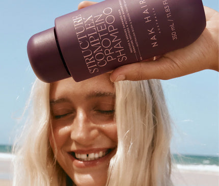 NAK Hair Structure Complex Protein shampoo & Conditioner 375ml Duo