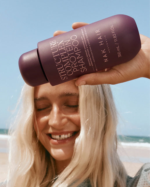 NAK Hair Structure Complex Protein shampoo & Conditioner 375ml Duo