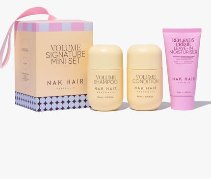 Nak Hair Signature Holiday Volume Travel Trio