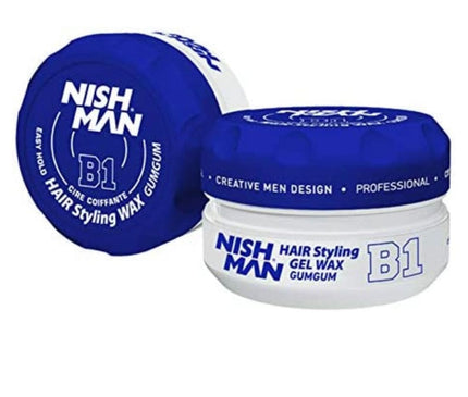 Nishman B1 Easy Hold Hair Styling Gel Wax GumGum 150ml