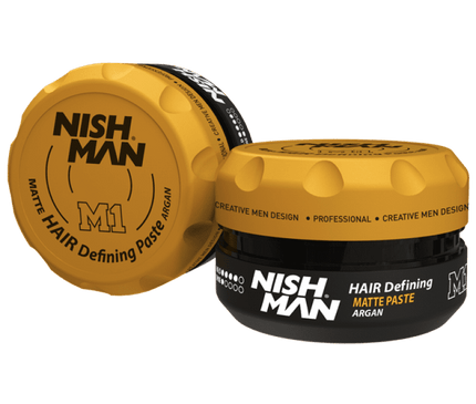 Nishman M1 Matte Hair Defining Paste Argan 100ml (box)