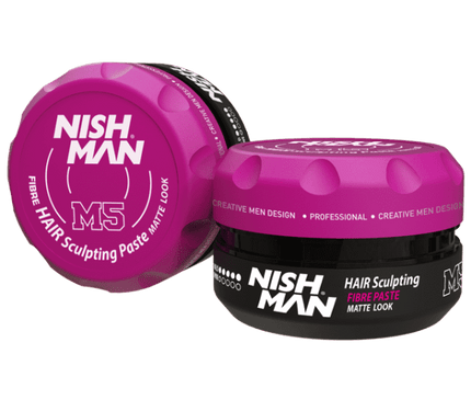 Nishman M5 Fibre Hair Sculpting Paste Matte Look 100ml