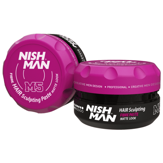 Nishman M5 Fibre Hair Sculpting Paste Matte Look 100ml