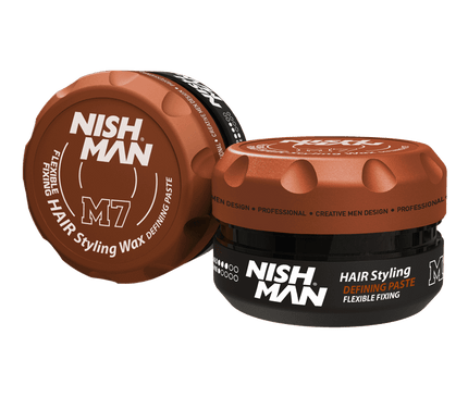 Nishman M7 Flexible Fixing Hair Styling Wax Defining Paste 100ml