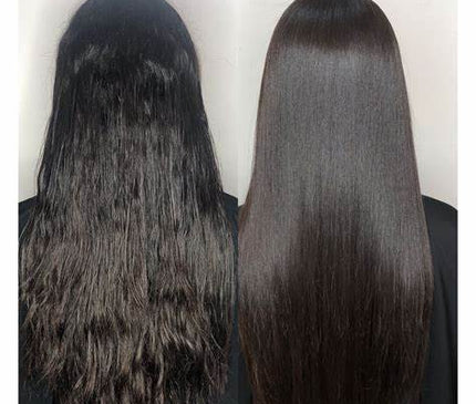 Sweet Professional Straightening System Brazilian Keratin Blowout Treatment 3x1Liter Keratin behandeling speciaal voor krullend haar wordt glad&zijdig + Sweet Hair Professional First Flat Iron 32mm