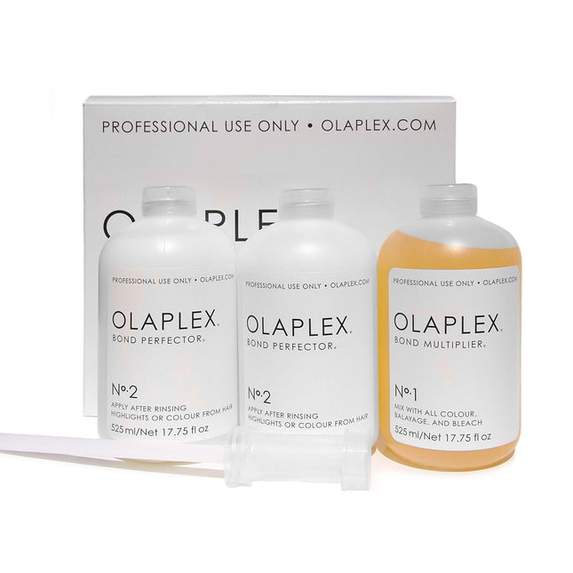Olaplex Salon Intro Kit 525 ml No. 1 Bond Multiplier 2 x 525 ml No. 2 Bond Perfector
