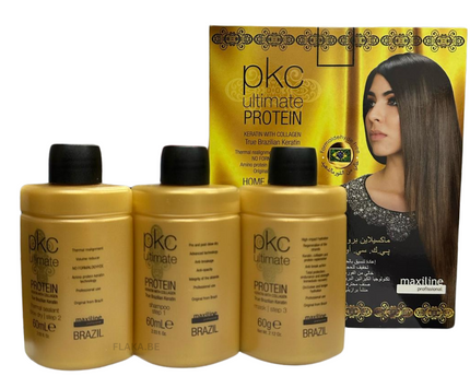 PKC Ultimate Protein Keratin With Collagen Set 3x 60 ML