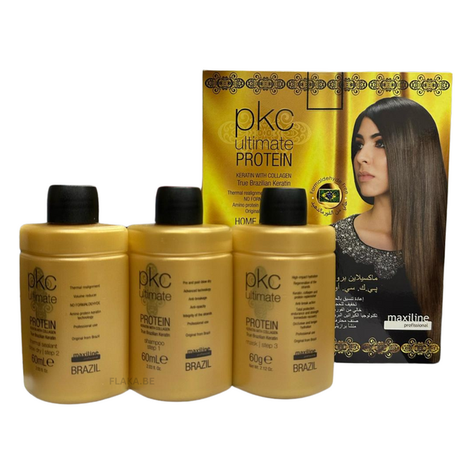 PKC Ultimate Protein Keratin With Collagen Set 3x 60 ML