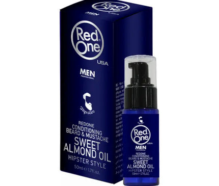 RedOne Beard & Mustache Care Oil Sweet Almond 50ml