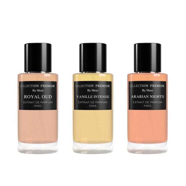 Vanille Intense Tonka Royal Oud 3x 50ML