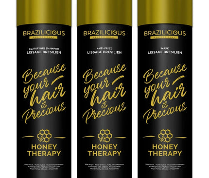 Braziliciosu Honey Therapy Set 3x 1l